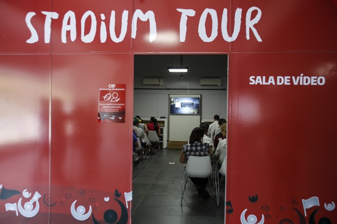 Stadium Tour é vendido com uma “experiência inesquecível” | Marcelo Andrade/Gazeta do Povo