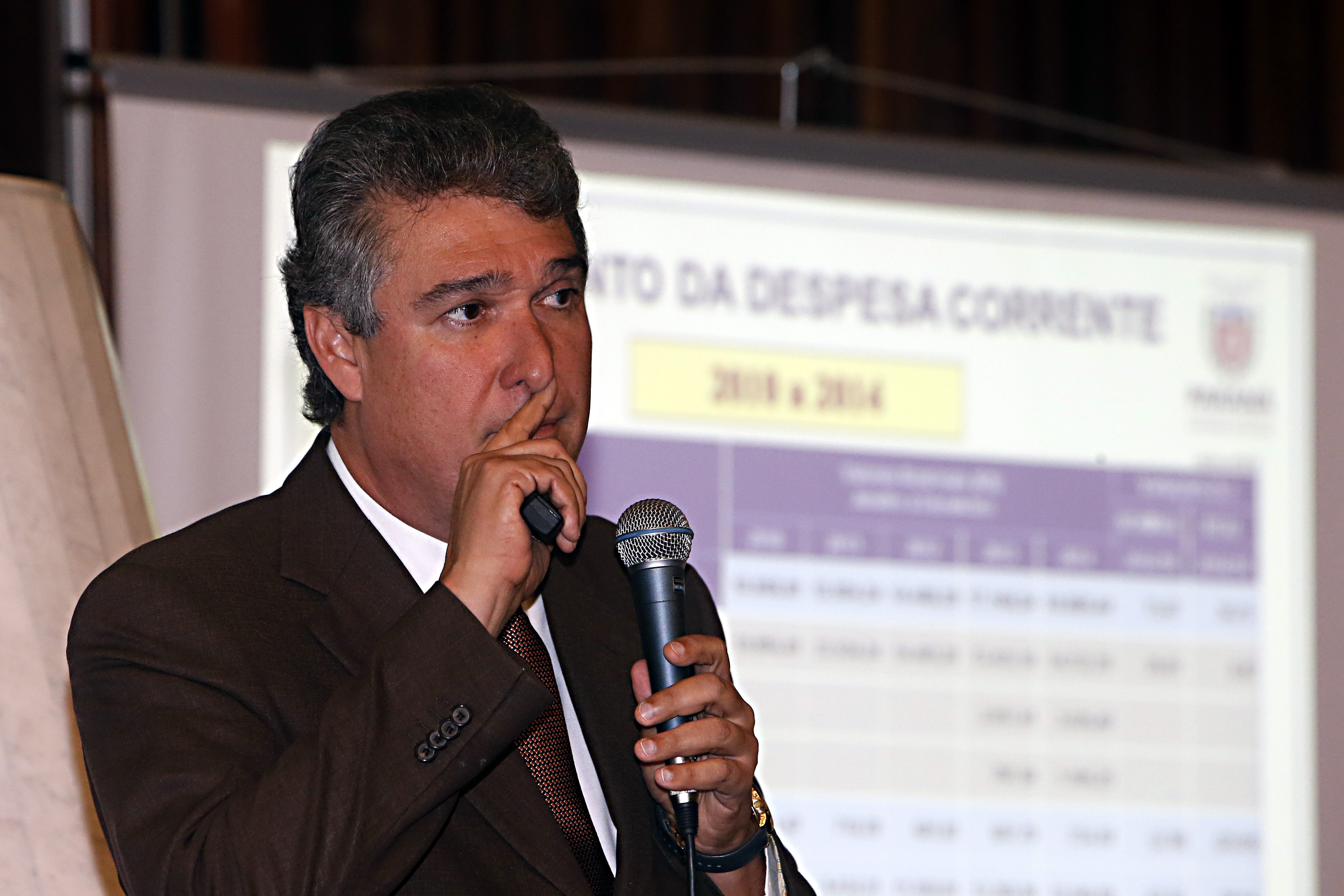 Secretário estadual da Fazenda, Mauro Ricardo Costa diz que não foi paga a cota anual de 2014 nem as cotas mensais de 2015. | Albari Rosa/Gazeta do Povo