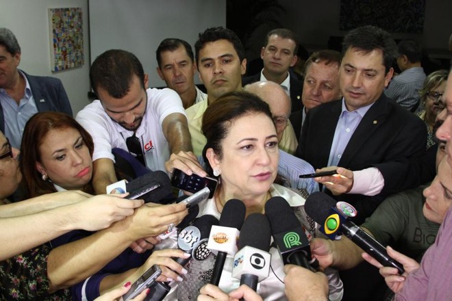 “O CAR é com a ministra Izabella Teixeira”, afirmou Kátia Abreu. |