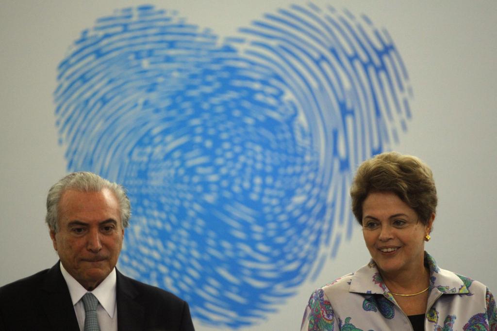 Os líderes da base se reuniram com Temer para assinarem um acordo “pelo reequilíbrio macroeconômico para a retomada do crescimento” | Fernando Bizerra Jr./EFE