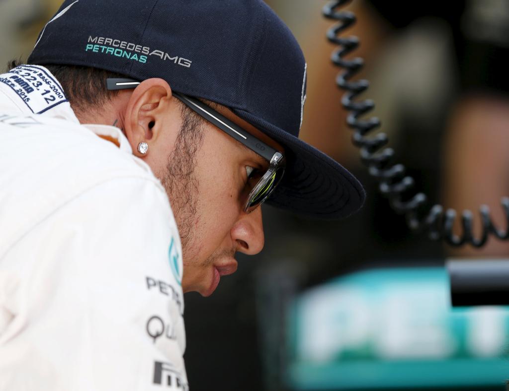 Lewis Hamilton, da Mercedes, fez a pole position nas três etapas anteriores. | Ahmed Jadallah/Reuters