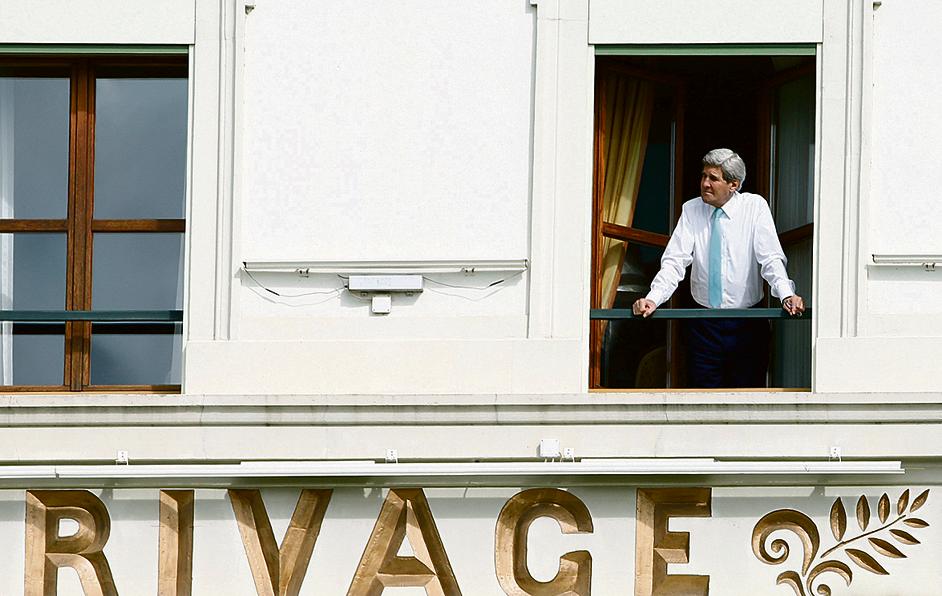 O secretário de Estado norte-americano, John Kerry, durante pausa nas negociações com o Irã. | Rubens Sprich / Reuters