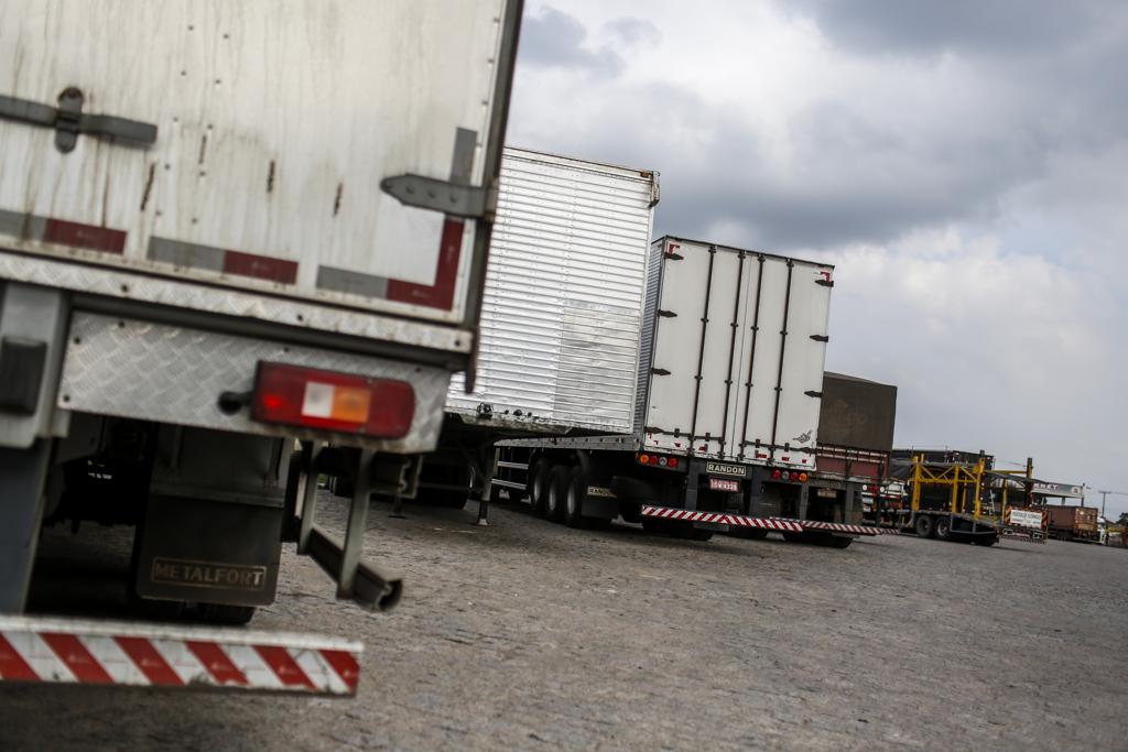 O anúncio foi feito após uma reunião entre representantes da categoria e integrantes do governo para decidir se haveria uma tabela de frete mínimo | Brunno Covello/Gazeta do Povo