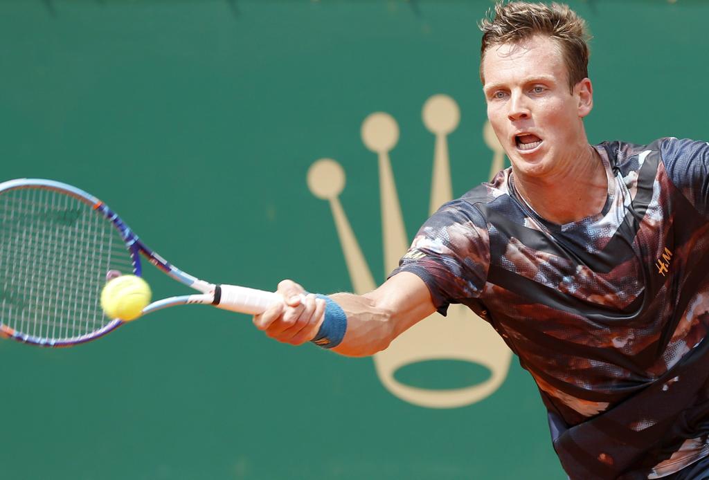 O tcheco Tomas Berdych avançou para a decisão do Masters 1000 de Monte Carlo. | Sebastian Nogier/EFE