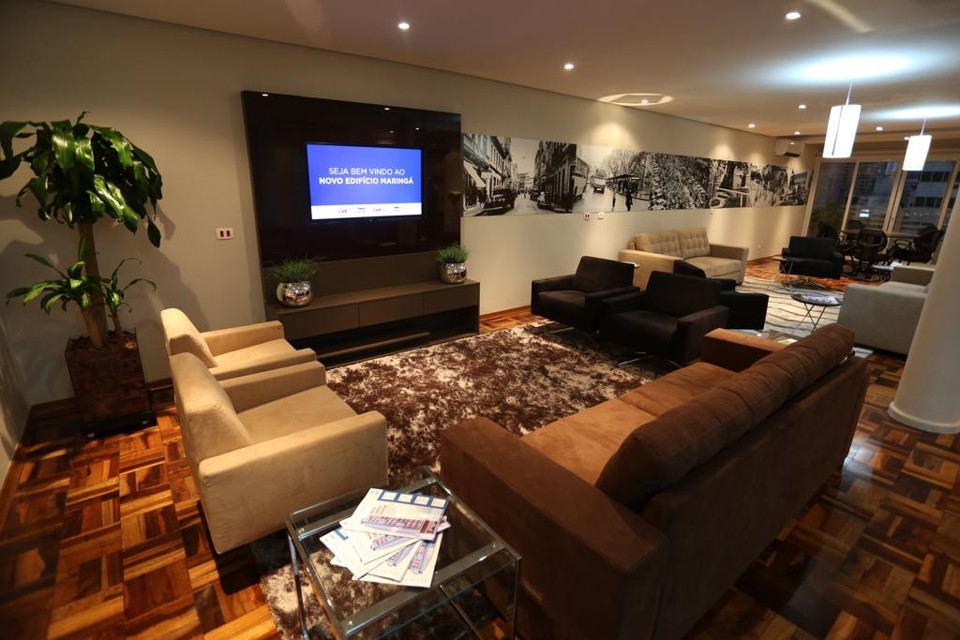 Espaço premium oferece estrutura para acolher os advogados, especialmente os que vêm do interior. | Ivonaldo Alexandre/Gazeta do Povo