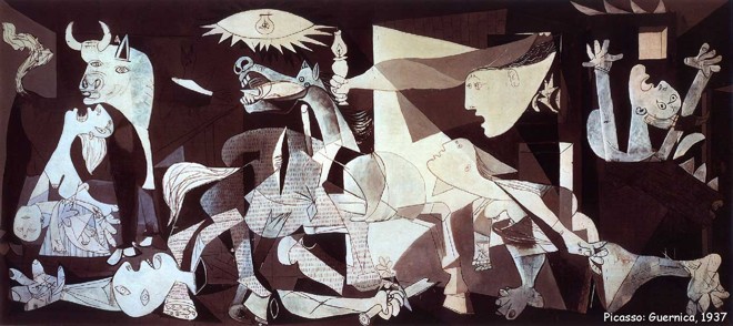 A célebre “Guernica”, de 937. | 