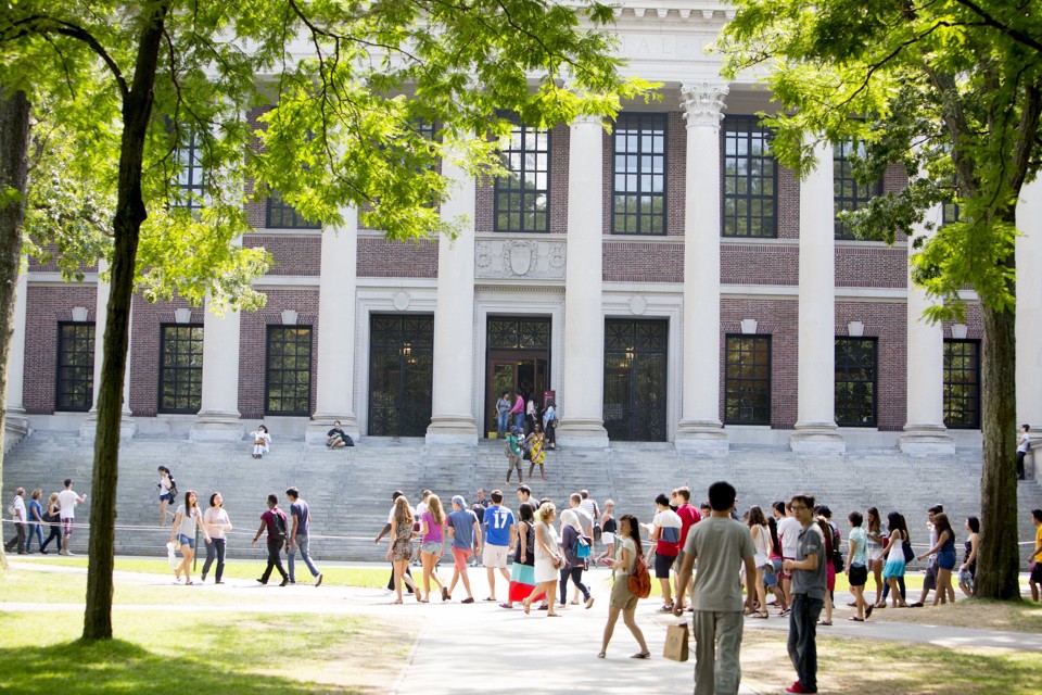 Atualmente, 104 brasileiros estudam em Harvard: universidade quer atrair mais alunos. | Rose Lincoln/Harvard University