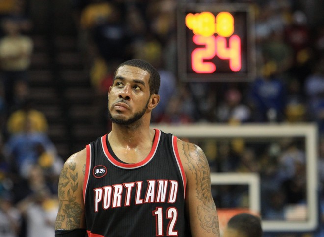 MALAS PRONTAS! Restou ao time de Aldridge arrumar as malas e voltar para casa eliminado. | MIKE BROWN/EFE