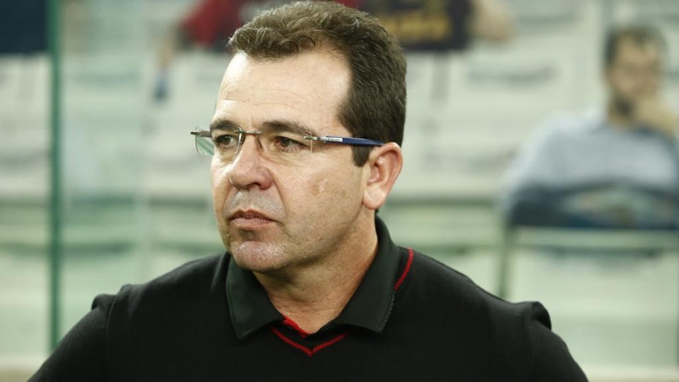 Enderson Moreira espera o Atlético se livrar do rebaixamento para buscar um padrão de jogo. | Hugo Harada/Gazeta do Povo