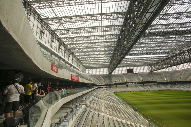 Setor VIP também está na pauta da visita guiada da Arena | Marcelo Andrade/Gazeta do Povo