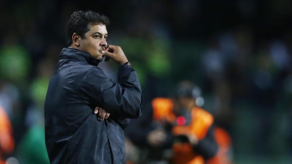 Marquinhos Santos destacou o crescimento mental do Coritiba. | Albari Rosa/Gazeta do Povo