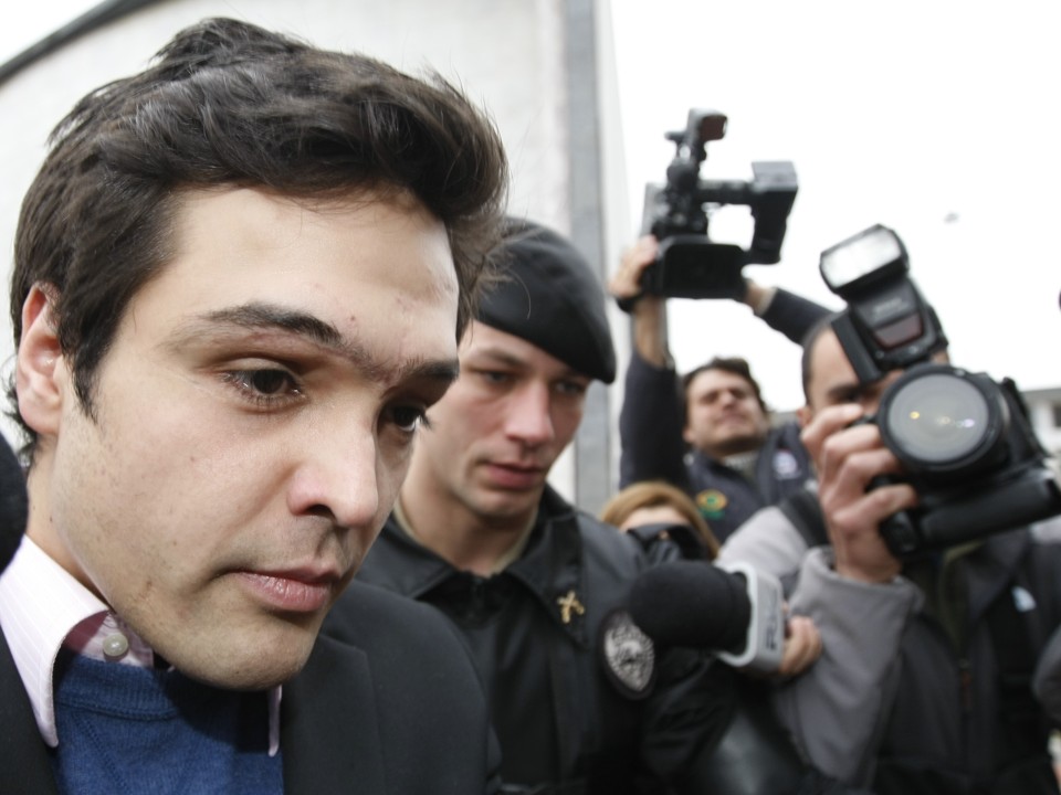 O ex-deputado Luiz Fernando Ribas Carli Filho, em foto de arquivo, durante uma audiência | Marcelo Elias /Gazeta do Povo