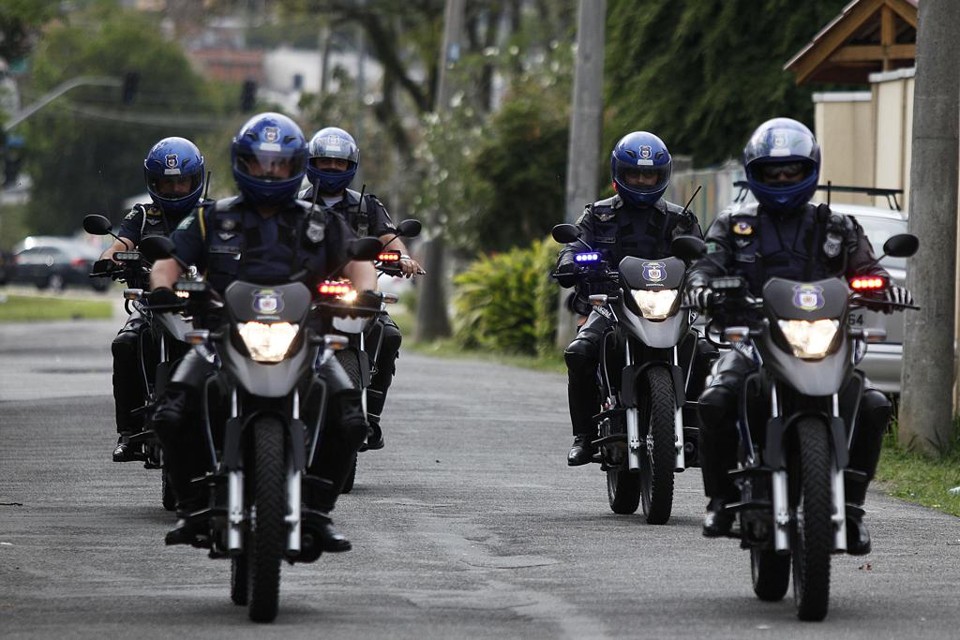 Guardas municipais passam por treinamento de 800 horas. | Jonathan Campos/ Gazeta do Povo