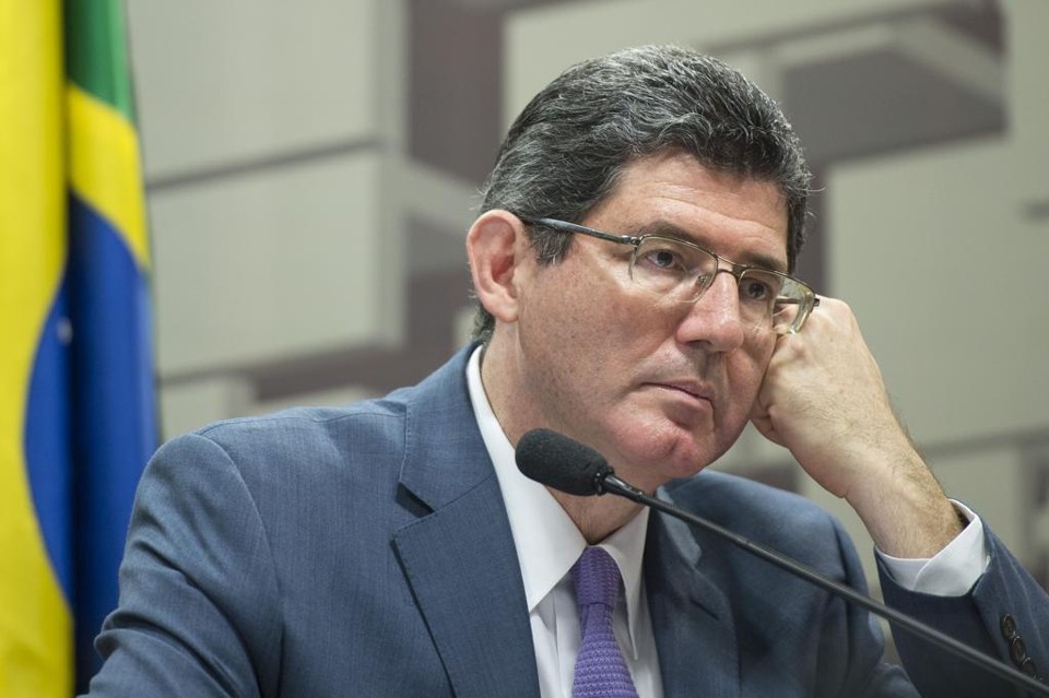 Joaquim Levy assumiu ele próprio a articulação política para aprovar o projeto de ajuste fiscal em um Congresso totalmente hostil: falta apoio no Palácio do Planalto. | Marcelo Camargo/Agência Brasil