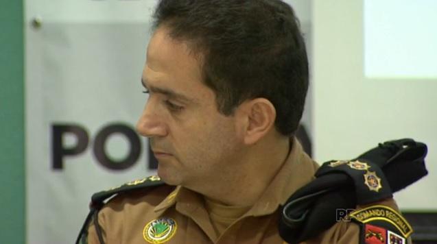 Tenente-coronel Samir Geha prestou depoimento ao MP como testemunha em esquema de fraude de licitação | Reprodução RPCTV/