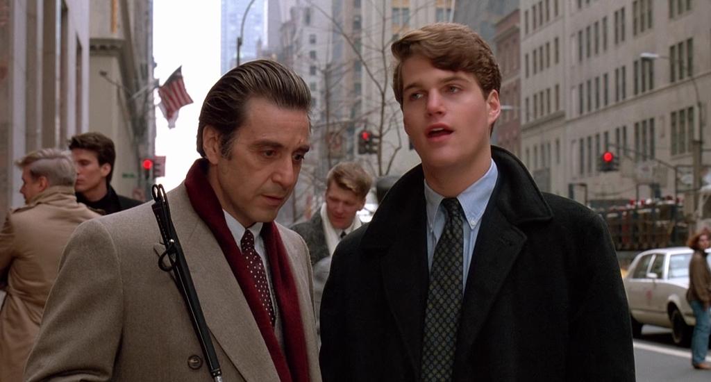 Al Pacino e Chris O’Donnell em cena de “Perfume de Mulher”, de volta ao cartaz no Cinemark. | /