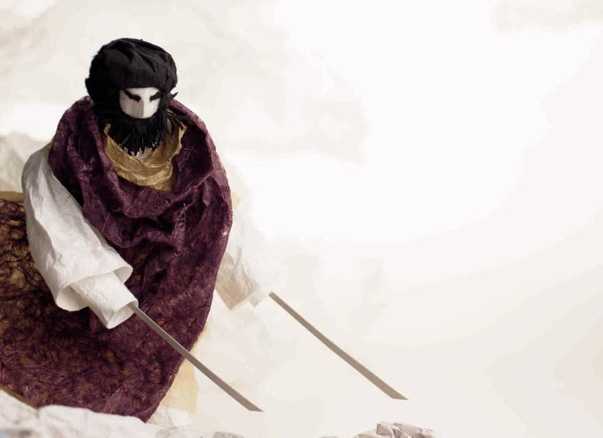 Arte do gaúcho Carlo Giovani para o livro A Origem do Japão. | Divulgação