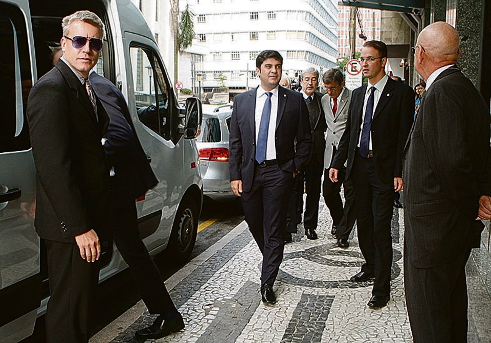 Na sexta-feira, um grupo de deputados esteve em Curitiba para falar com o juiz federal Sergio Moro. | Aniele Nascimento/Gazeta do Povo