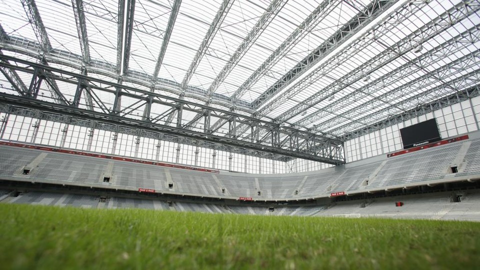 Arena da Baixada, mesmo com teto retrátil, não teve nenhum show marcado depois da Copa. | Marcelo Andrade/Gazeta do Povo