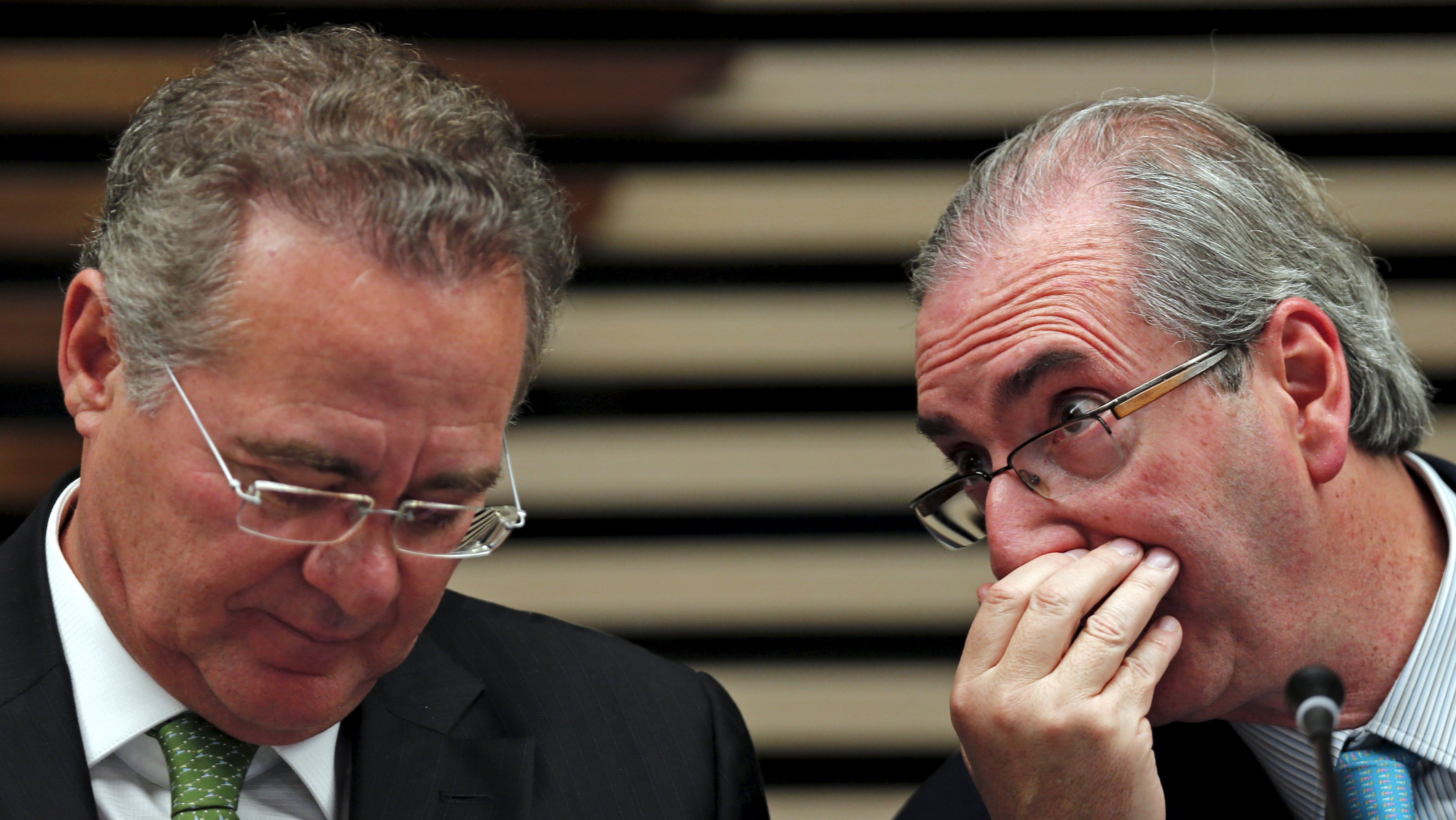 Renan não descarta segurar o texto durante todo seu mandato à frente do Senado, até janeiro de 2017. | PAULO WHITAKER/REUTERS