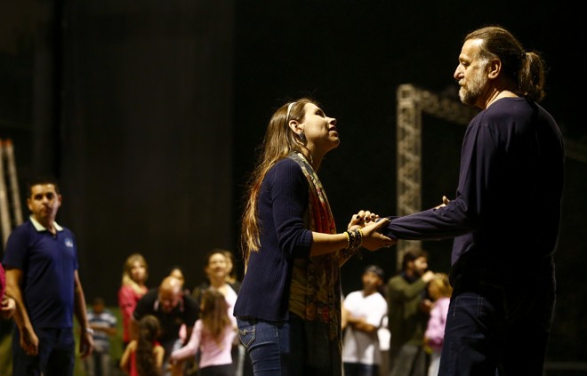 Aparecido Massi é ao mesmo tempo ator, diretor e organizador do Grupo Lanteri | Hugo Harada/Gazeta do Povo