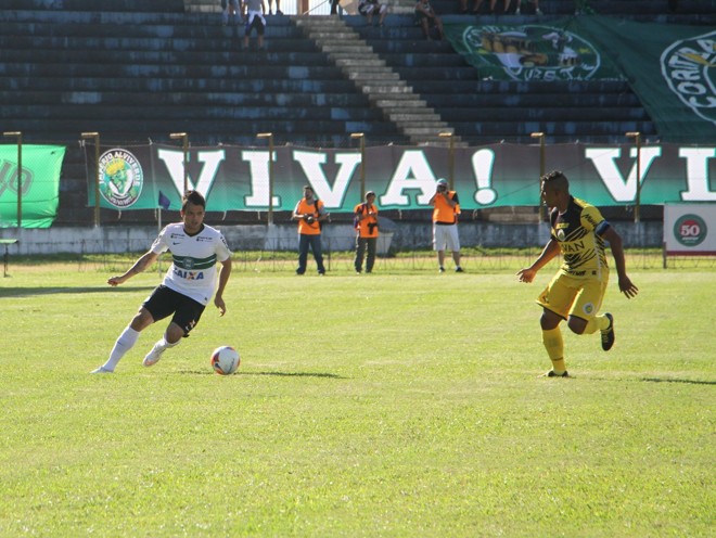 Norberto era dúvida, mas participou dos 90 minutos do jogo em Cascavel. | Divulgação/ Coritiba