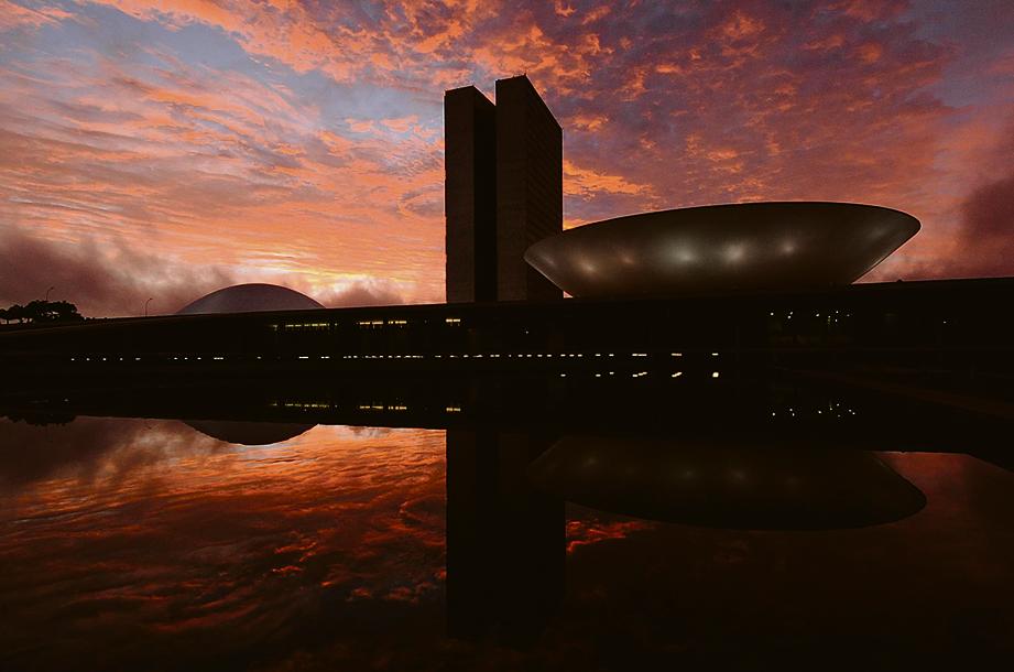 Vista externa do Congresso: novo vendaval político desestrutura base governista na Câmara. | Pedro França/Agência Senado