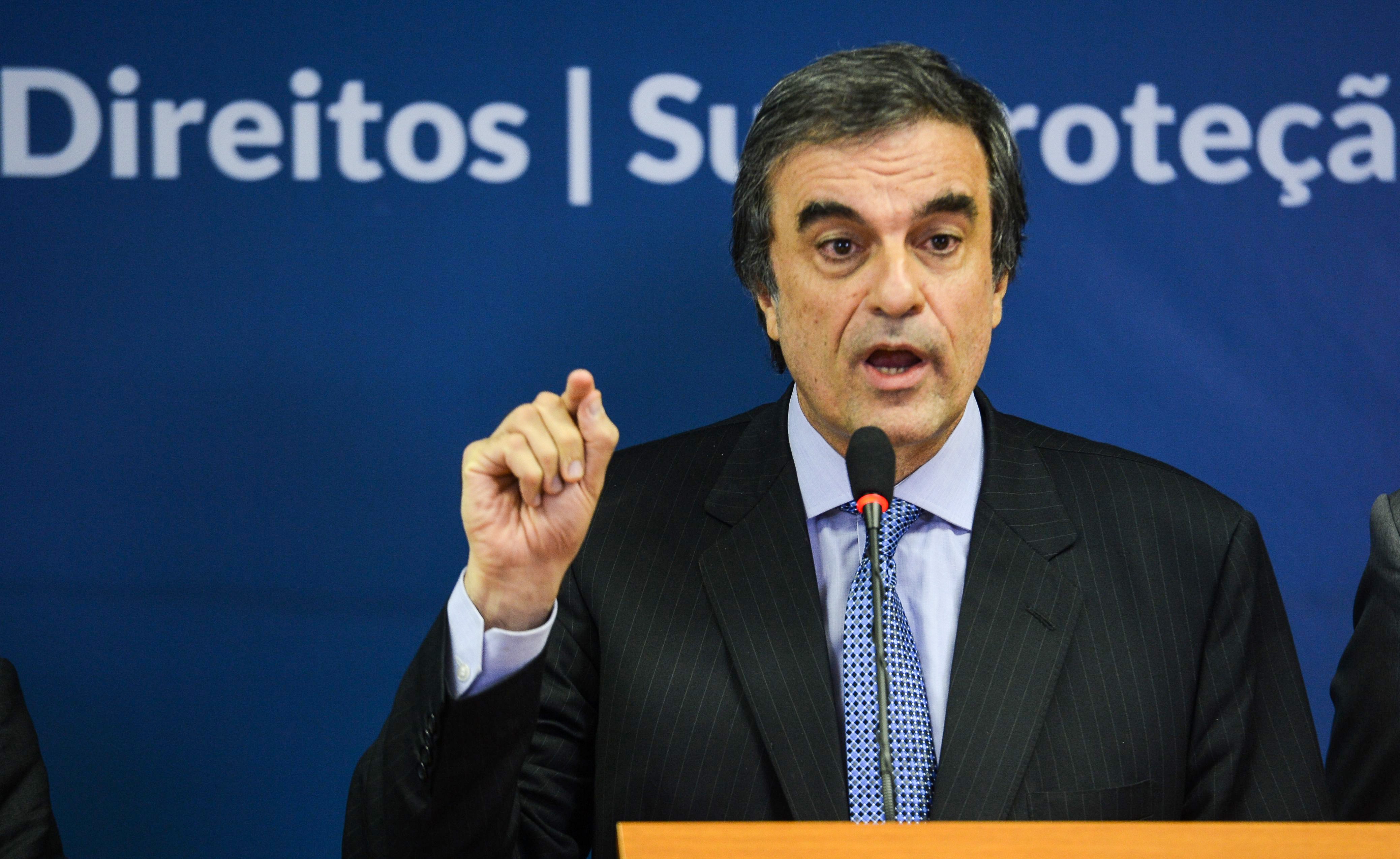 Cardozo disse que conversou com o procurador Janot e com   o diretor-geral da Polícia Federal, Leandro Daiello. | Fabio Rodrigues Pozzebom/Agência Brasil