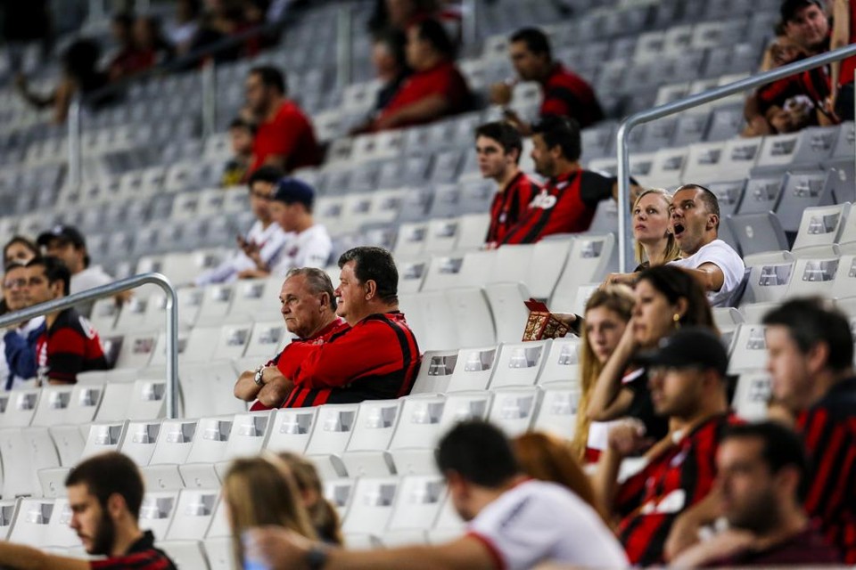 Média de público na Arena é baixa. | Brunno Covello/Gazeta do Povo