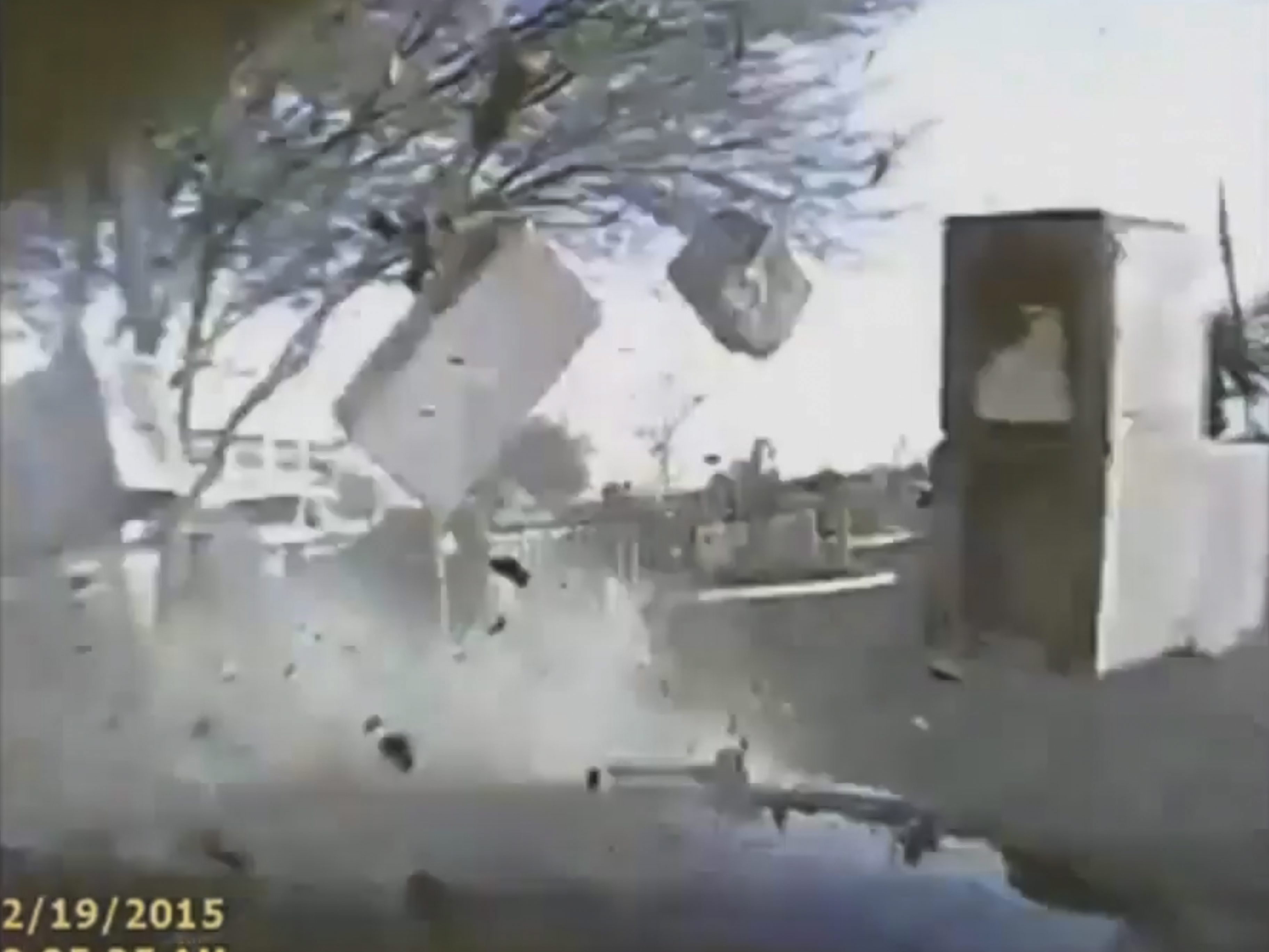 Imagem do vídeo feito pela polícia do Arizona | MARIANA POLICE DEPARTMENT / HAN/EFE