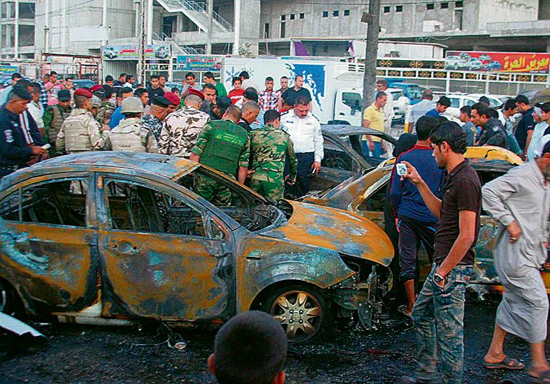 Carro-bomba deixou três mortos em Irbil, no Curdistão iraquiano. | Ahmed Ali / EFE