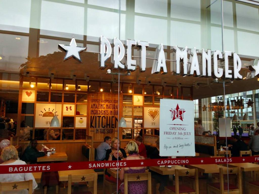 Rede britânica Pret a Manger tem unidades no Reino Unido e em outros países | Reprodução Facebook