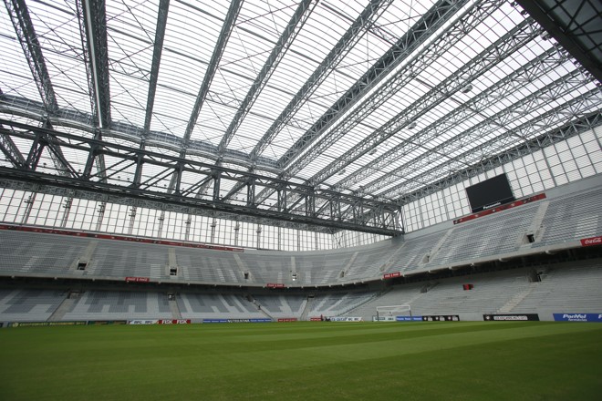 SEDES DO MUNDIAL - São as arenas concebidas de acordo com 84 recomendações da Fifa para o Mundial. Ex.: Arena, Beira-Rio, Maracanã, etc. | Marcelo Andrade/Gazeta do Povo