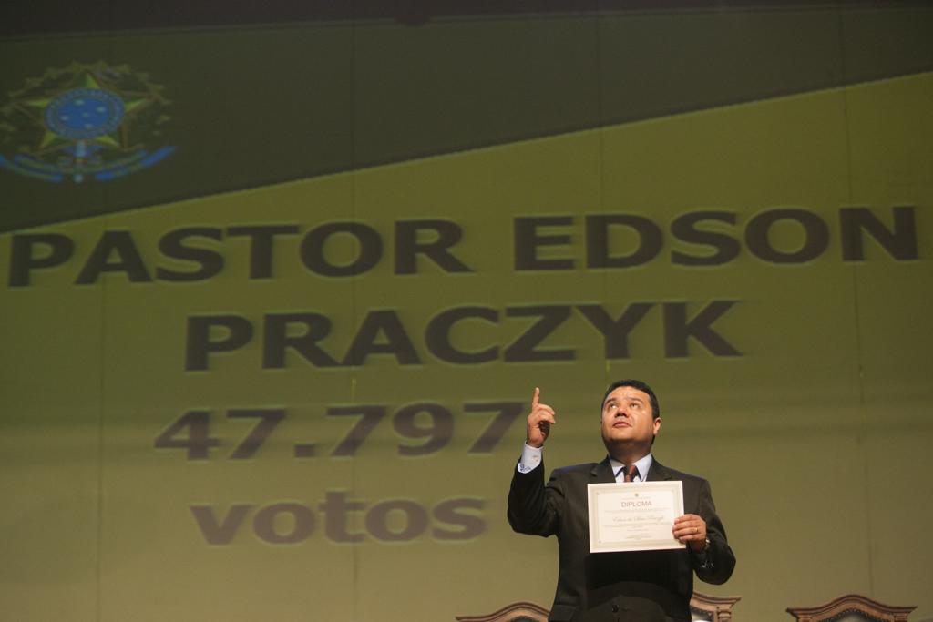 O Pastor Edson Praczyk é presidente do Conselho de Ética da Assembleia Legislativa do Paraná. | Brunno Covello/Gazeta do Povo