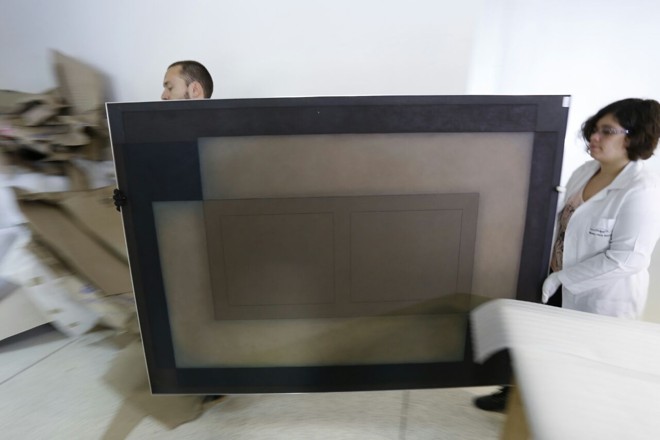 Foram trazidos para Curitiba 37 quadros e cinco esculturas | Henry Milléo/Agência de Notícias Gazeta do Povo