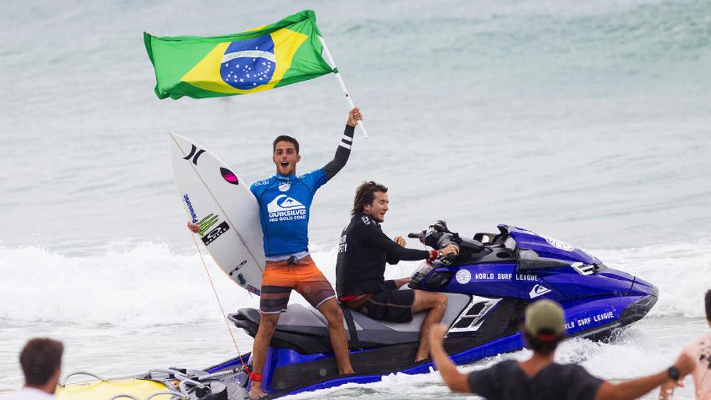 Filipe Toledo venceu a primeira etapa do Mundial de 2015. | Divulgação/WSL