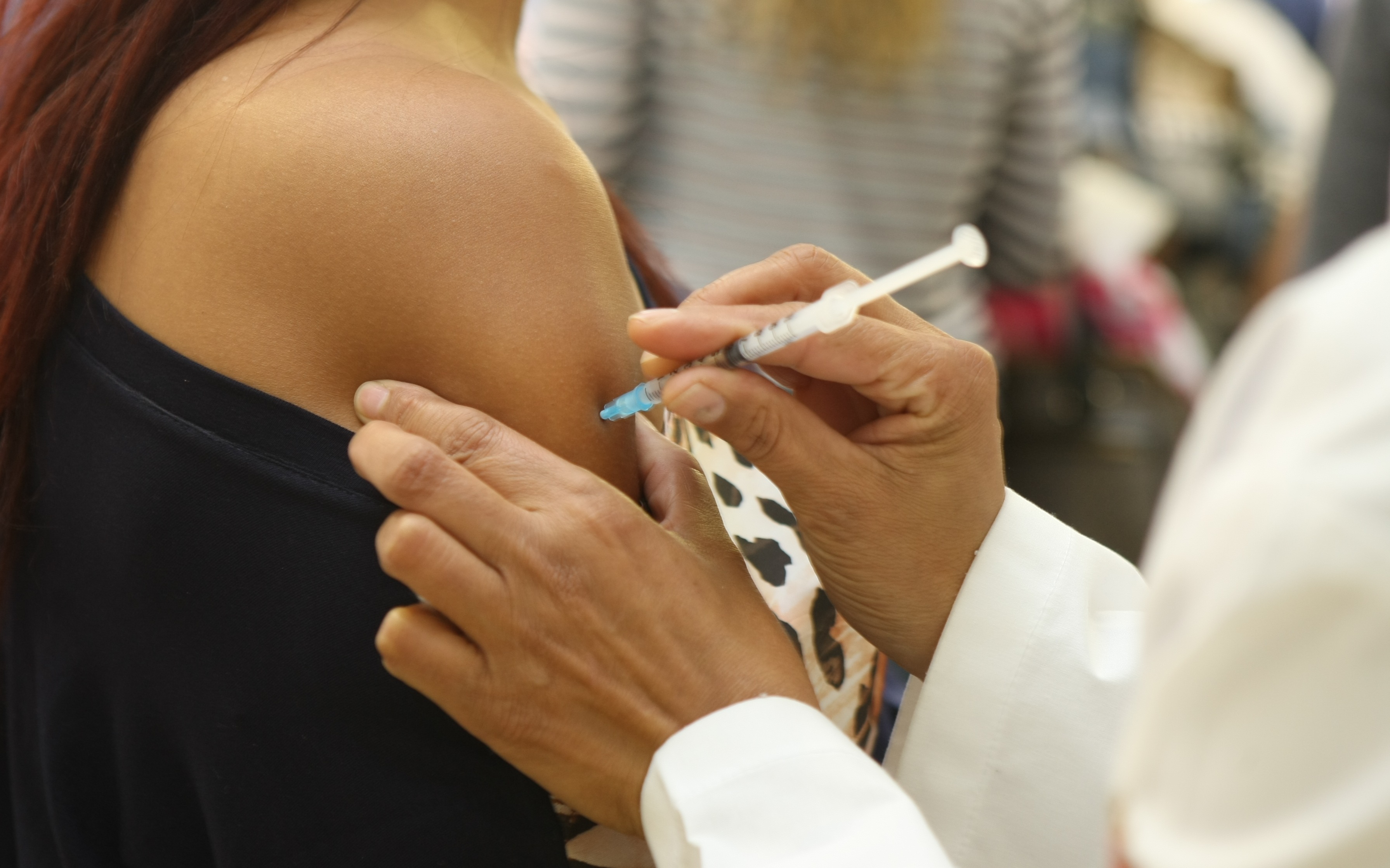 A cinco dias do fim da campanha, apenas 29,24% do público-alvo foi imunizado contra a gripe. | Aniele Nascimento/Gazeta do Povo