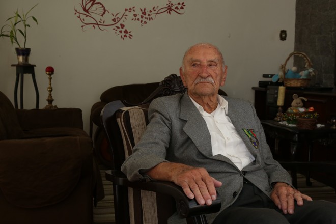 As lembranças da guerra emocionam o pracinha | Ivonaldo Alexandre/Gazeta do Povo