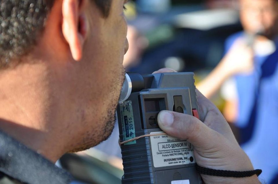 PRF prendeu 29 motoristas que foram  flagrados sob efeito de álcool no feriado do Dia do Trabalho. | Divulgação/PRF