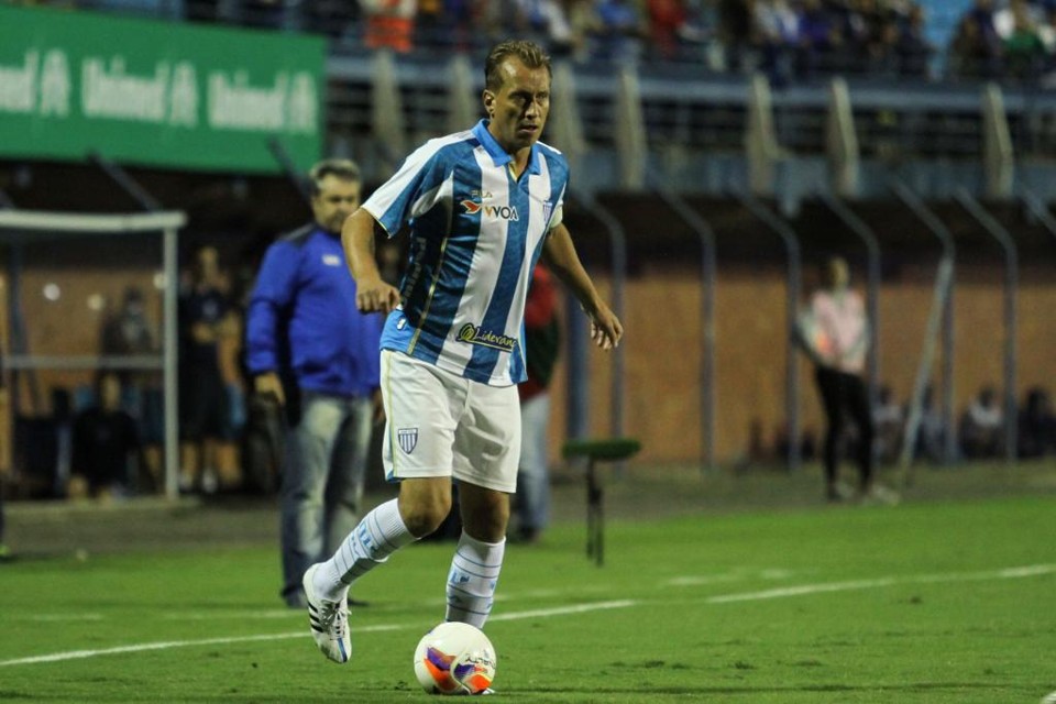 O veterano Marquinhos segue como principal referência da equipe catarinense. | Anderson Pinheiro/Estadão