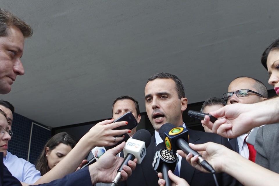 O advogado Leonardo Pereima é responsável pela defesa de  Mário Frederico Mendonça Góes. | Antônio More/Gazeta do Povo