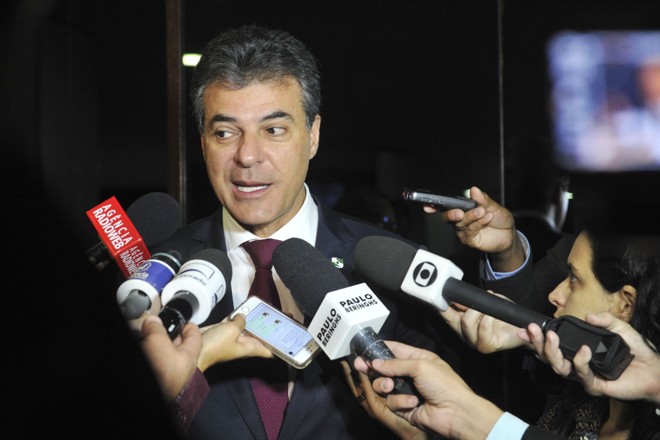 Em busca de agenda positiva, Richa passou o dia no Congresso: entrevista aos principais veículos. | Jane de Araújo/Agência Senado