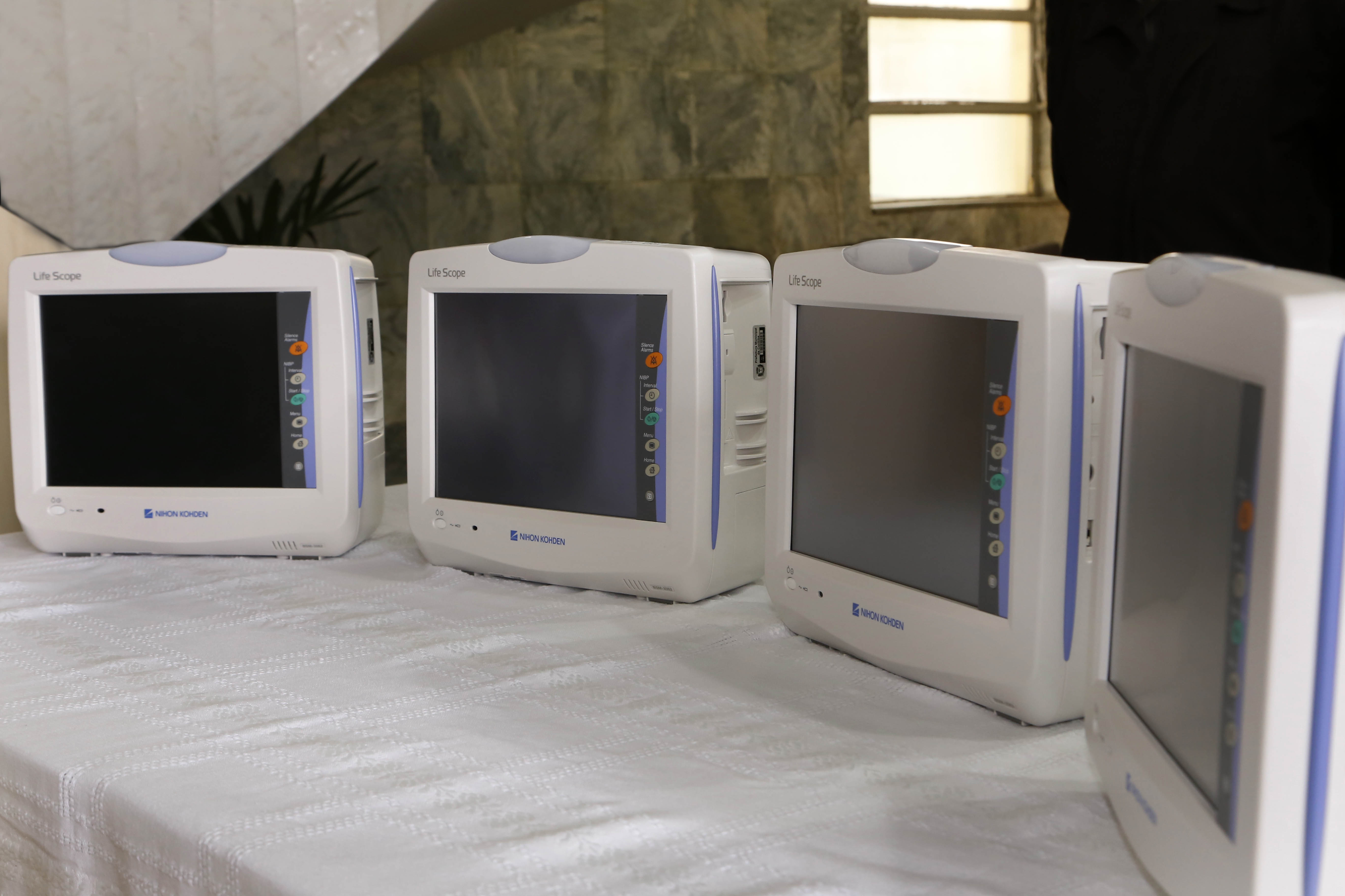 São oito equipamentos doados pela prefeitura para UTIs | Luiz Costa/SMCS