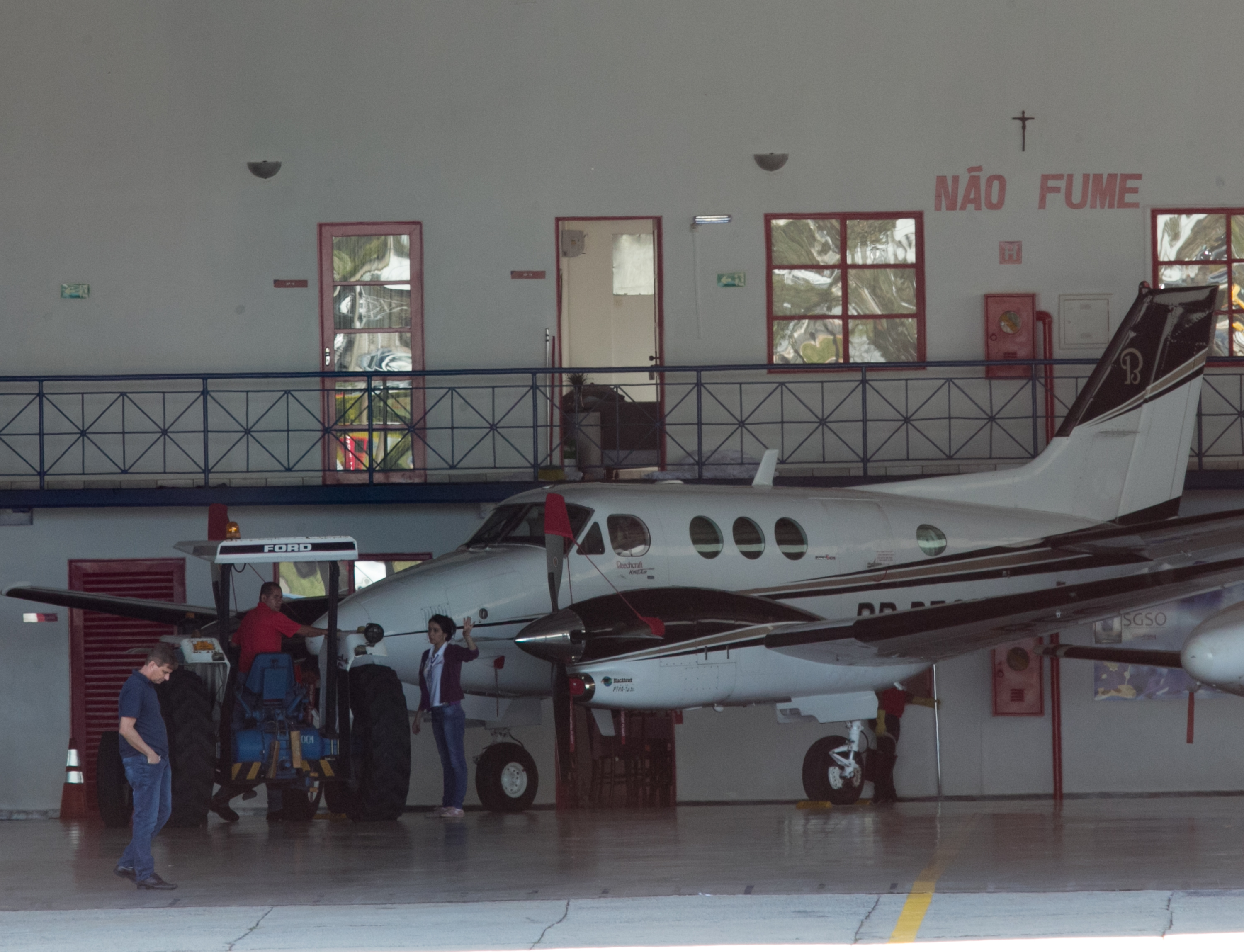 Empresário preso estava em avião em que foi apreendido R$ 113 mil em espécie no ano passado. | Ed Ferreira/Folhapress