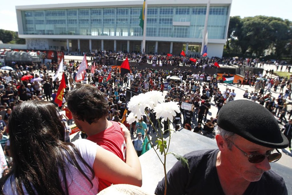 Manifestações da semana passada culminaram na ação policial que deixou ao menos 213 feridos em frente à Assembleia Legislativa | Antônio More/Gazeta do Povo