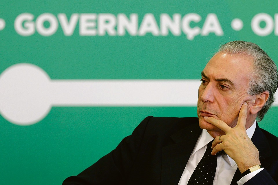 O vice-presidente Michel Temer (PMDB) é o principal defensor da proposta que transforma estados em distritos. | Ueslei Marcelino/Reuters