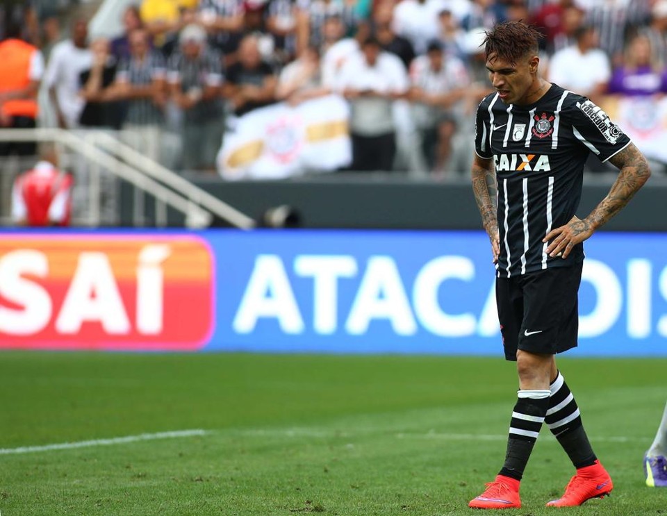 O atacante Guerrero é a referência no ataque corintiano e ídolo da torcida. | Marcos Bezerra/Estadão
