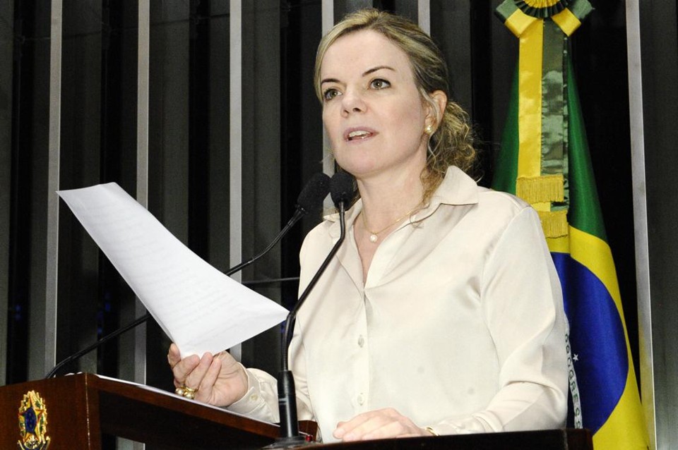 Em 14 de abril, em depoimento na Polícia Federal, Gleisi reconheceu ter pedido contribuições a Odebrecht, OAS, Camargo Corrêa, UTC, Queiroz Galvão e Andrade Gutierrez na campanha de 2010 | Waldemir Barreto/Agência Senado