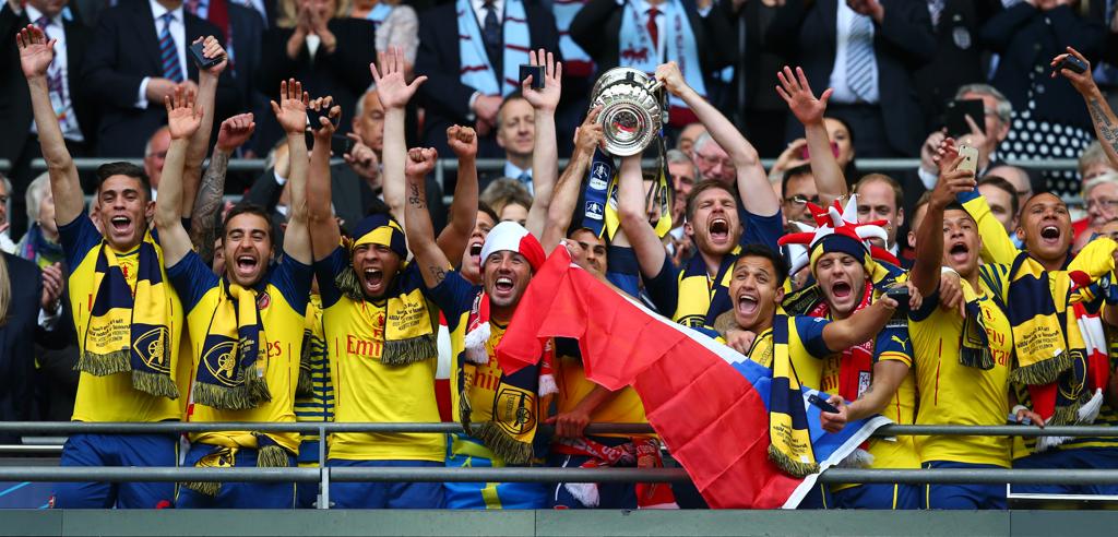 Arsenal conquistou pela 12ª vez a Copa da Inglaterra. | Eddie Keogh/REUTERS