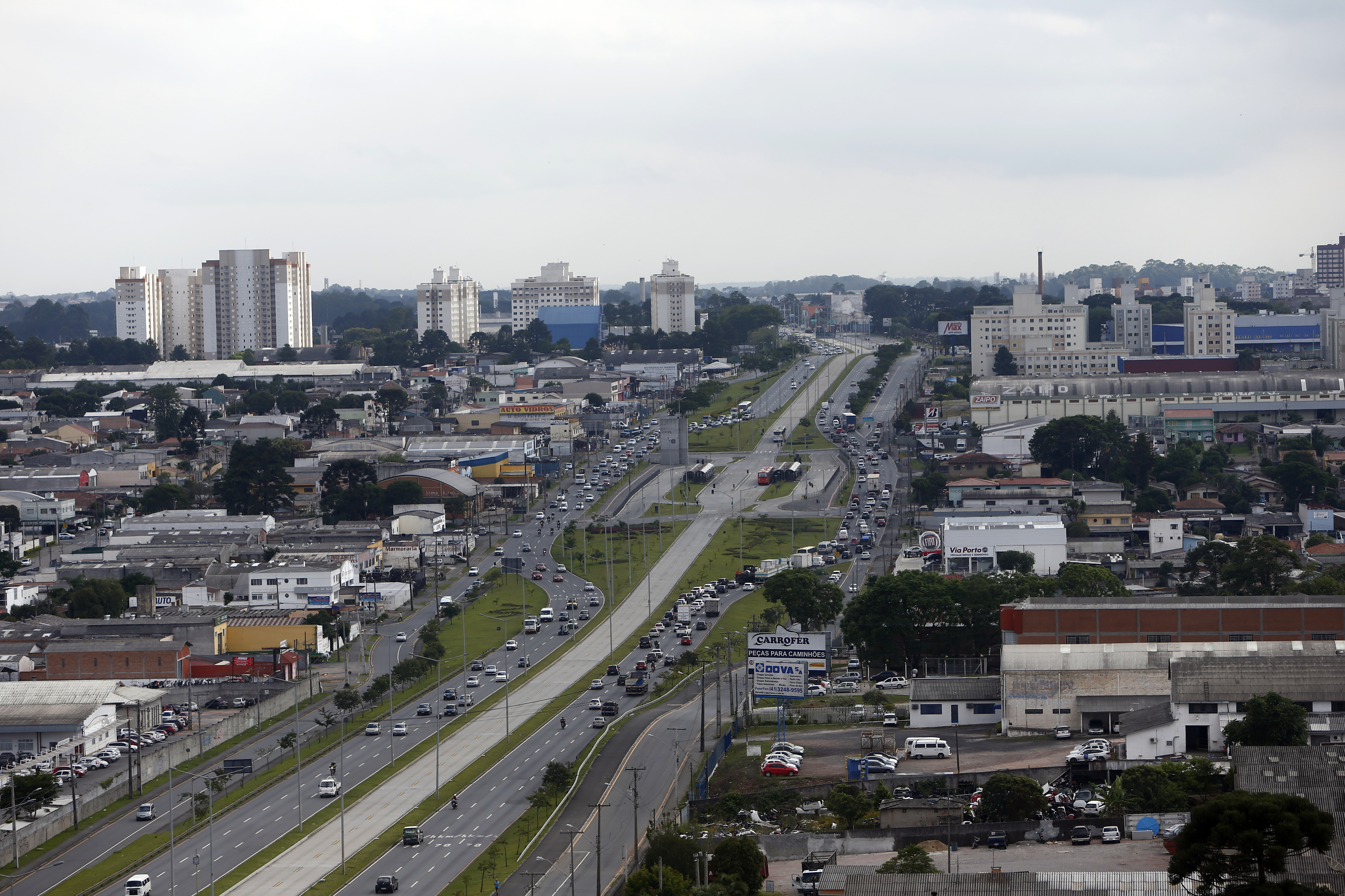 Inaugurada em 2008, Linha Verde ainda não está concluída. | Albari Rosa/Gazeta do Povo